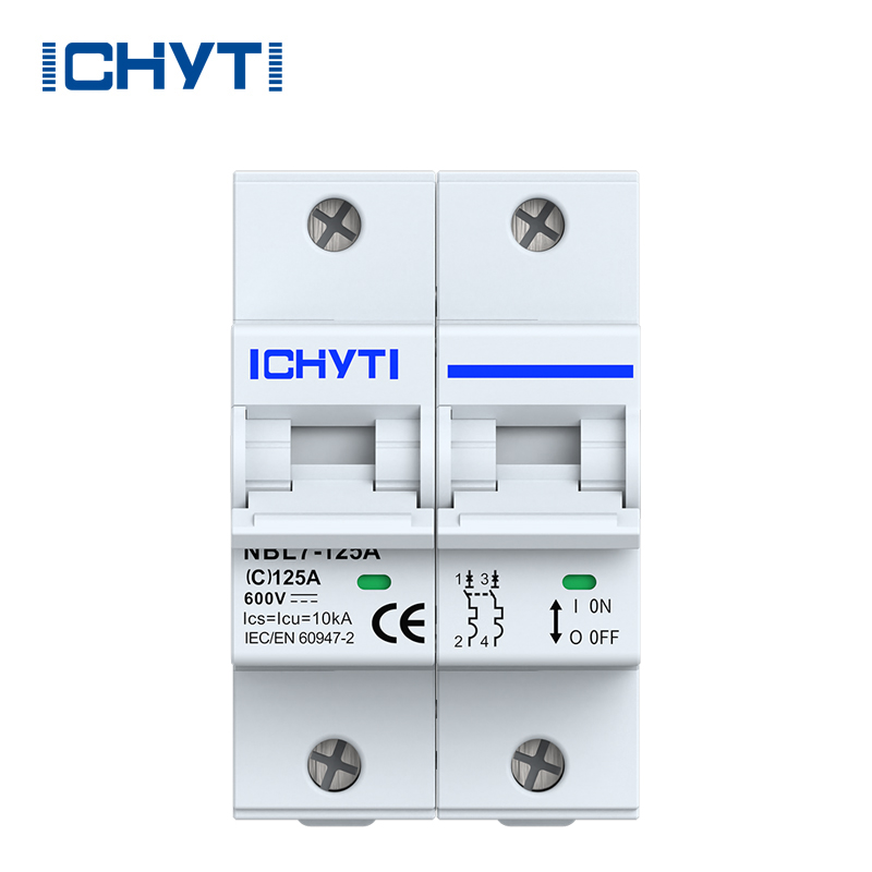 無極性 125A DC MCB